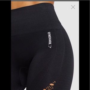 GymShark Black Energy + Seamless Leggings SMALL